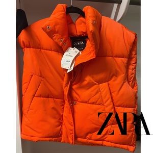 Zara puffer vest